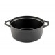 Syvä valurautakattila Hosse, Black Onyx, Ф24 | Valurautakattila |  |