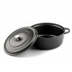 Syvä valurautakattila Hosse, Black Onyx, Ф28 | Valurautakattila |  |
