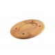 Puualusta soikealle lautaselle  Hosse HSOISK1728, 17x28cm | Puualusta |  |