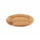 Puualusta soikealle lautaselle Hosse HSOISK2533, 25x33cm | Puualusta |  |