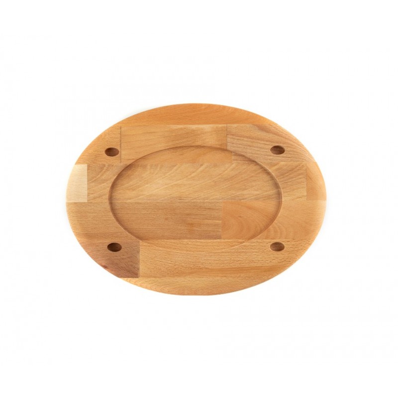 Puualusta soikealle lautaselle Hosse HSOISK2533, 25x33cm | Puualusta |  |