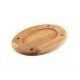 Puualusta soikealle lautaselle Hosse HSOISK2533, 25x33cm | Puualusta |  |