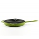 Emaloitu valurautainen grillipannu Hosse, Bamboo, Ф28cm | Valurautainen grillipannu | Valurautapannu |