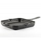 Emaloitu valurautainen grillipannu Hosse, Black Onyx, 28x28cm | Valurautainen grillipannu | Valurautapannu |