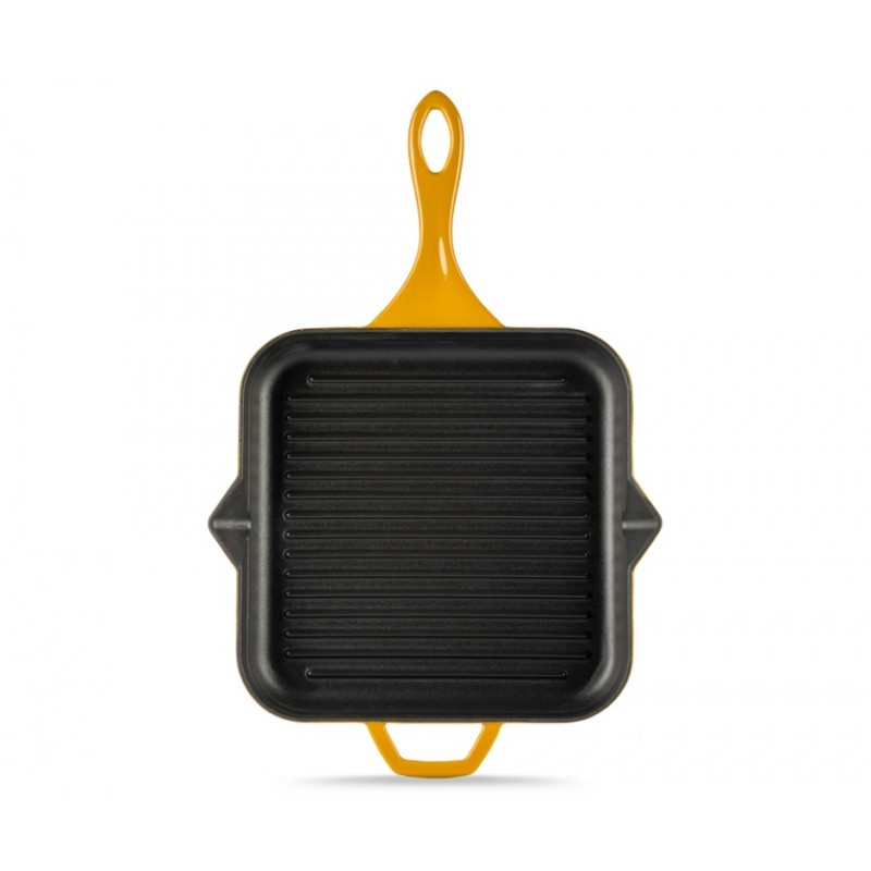 Emaloitu valurautainen grillipannu Solagio, Dijon, 28x28cm - 
