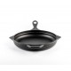 Emaloitu valurautapannu  Hosse, Black Onyx, Ф24cm | Tasainen valurautapannu | Valurautapannu |