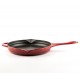 Emaloitu valurautapannu Hosse, Rubin, Ф28cm | Tasainen valurautapannu | Valurautapannu |
