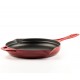 Emaloitu valurautapannu Hosse, Rubin, Ф28cm | Tasainen valurautapannu | Valurautapannu |