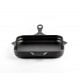 Emaloitu valurautapannu Hosse, Black Onyx, 28x28cm | Tasainen valurautapannu | Valurautapannu |