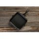 Emaloitu valurautainen grillipannu Hosse, Black Onyx, 28x28cm | Valurautainen grillipannu | Valurautapannu |